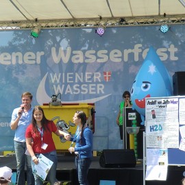 Gewinn der 4.a beim Schulwettbewerb „Wasser bewegt“