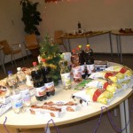 Schön organisiertes Buffet für alle unsere BesucherInnen