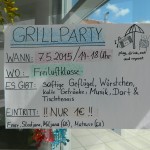 Die Grillparty kann beginnen!