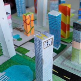 Projekt-Stadtplanung, Bildnerische Erziehung, 2AD