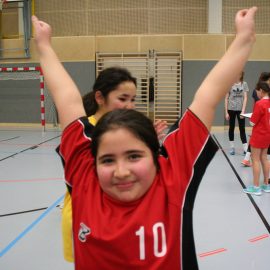 3. Platz Handballturnier Mädchen 1., 2. Klasse