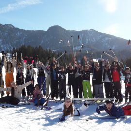 Nordischer Skitag der 1.A