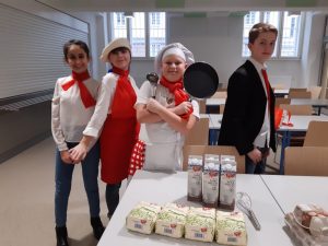 Wir haben eingekauft